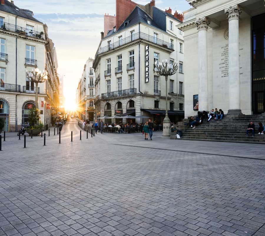 La place Graslin à Nantes