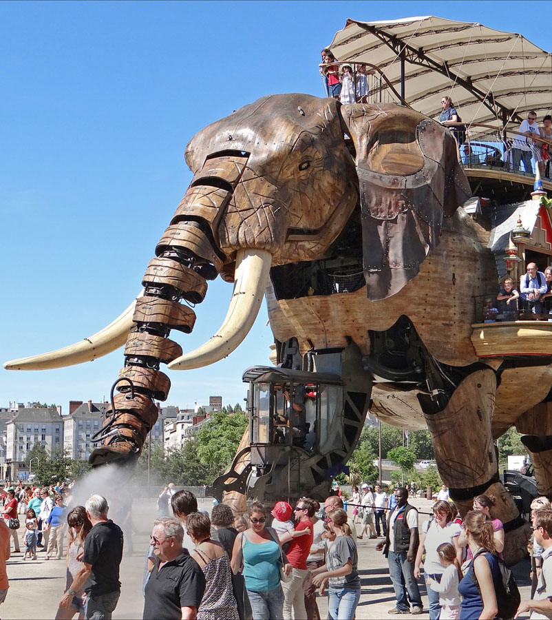 Le Grand Éléphant des Machines de l'île de Nantes